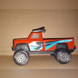 Tonka Night Striker 4x4 Red Vintage Truck Blue